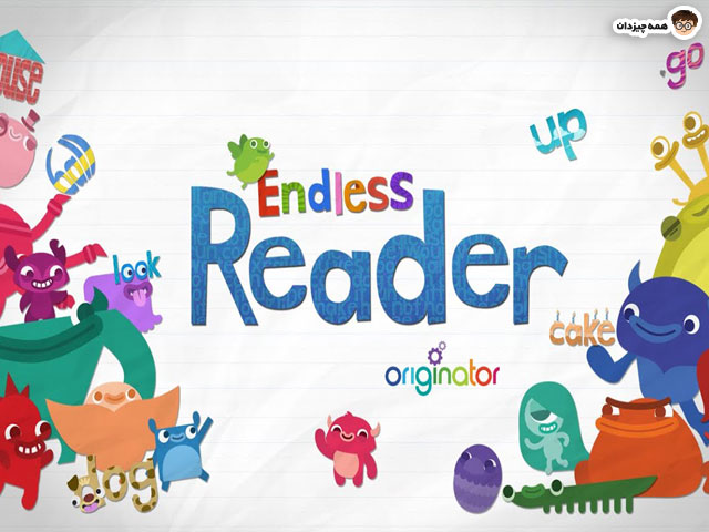 آموزش خواندن و نوشتن انگلیسی با Endless Reader